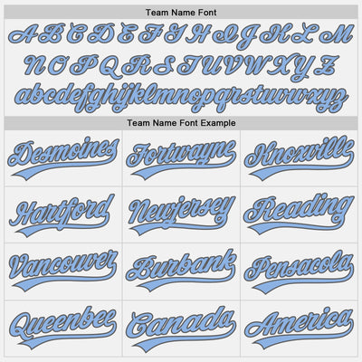 Custom Stitched White Light Blue-Steel Gray Baseball Pullover Sweatshirt Hoodie