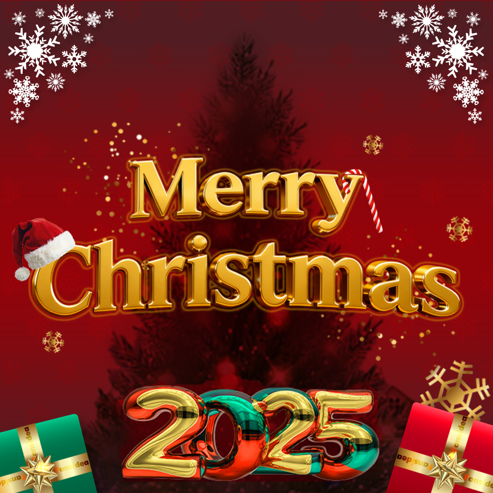 fansidea happy merry christmas 2025