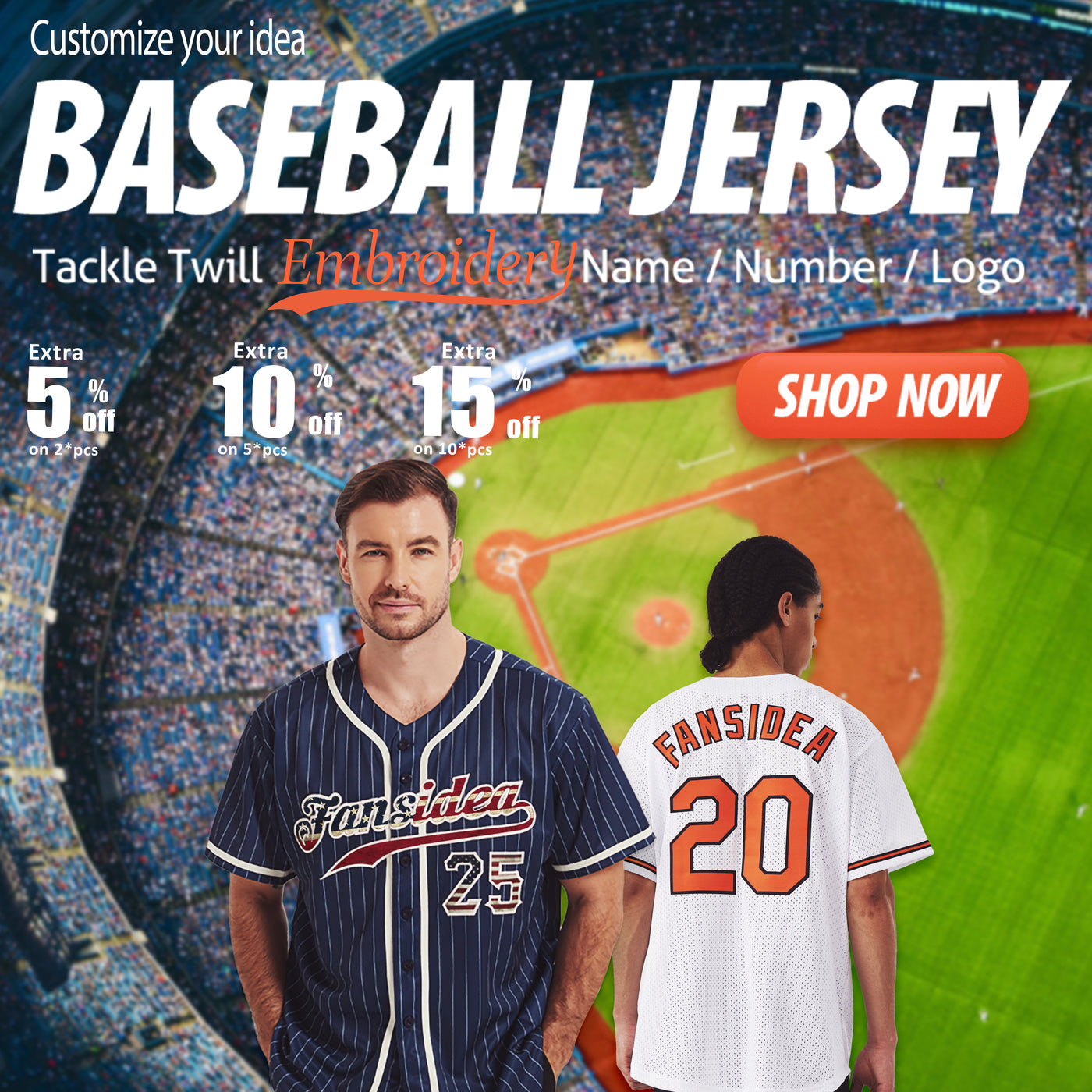 Fansidea Custom Jerseys