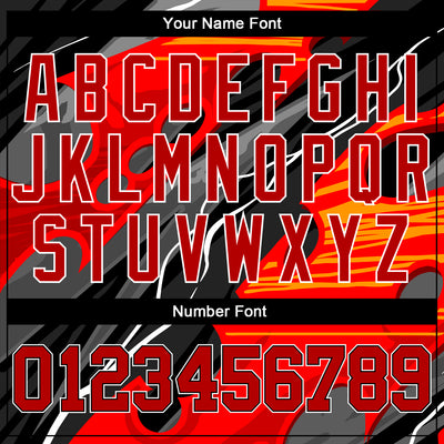 Custom 3D Pattern Design Abstract Pattern For Sport Team Authentic Baseball Jersey