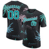 Custom 3D Pattern Design Hawaii Palm Trees Performance T-Shirt