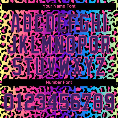 Custom 3D Pattern Design Leopard Performance T-Shirt