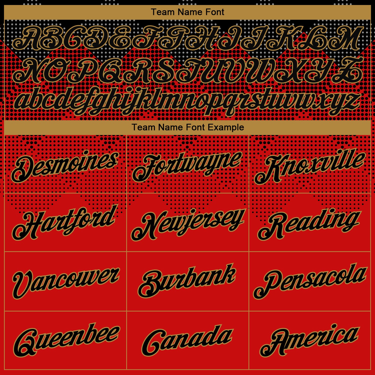 Custom Stitched Red Black-Old Gold 3D Pattern Design Sports Pullover Sweatshirt Hoodie