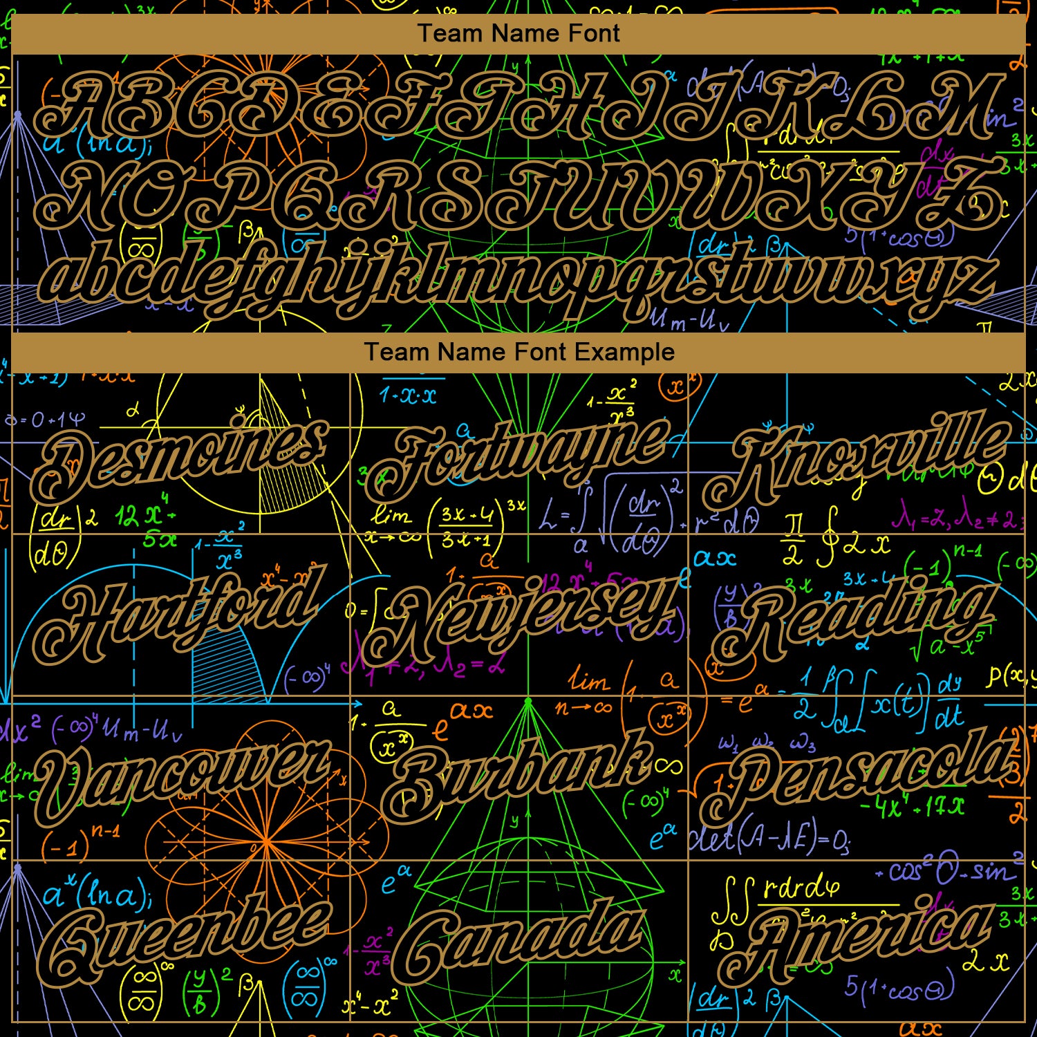 Custom Stitched Black Black-Old Gold 3D Pattern Design Math Sports Pullover Sweatshirt Hoodie