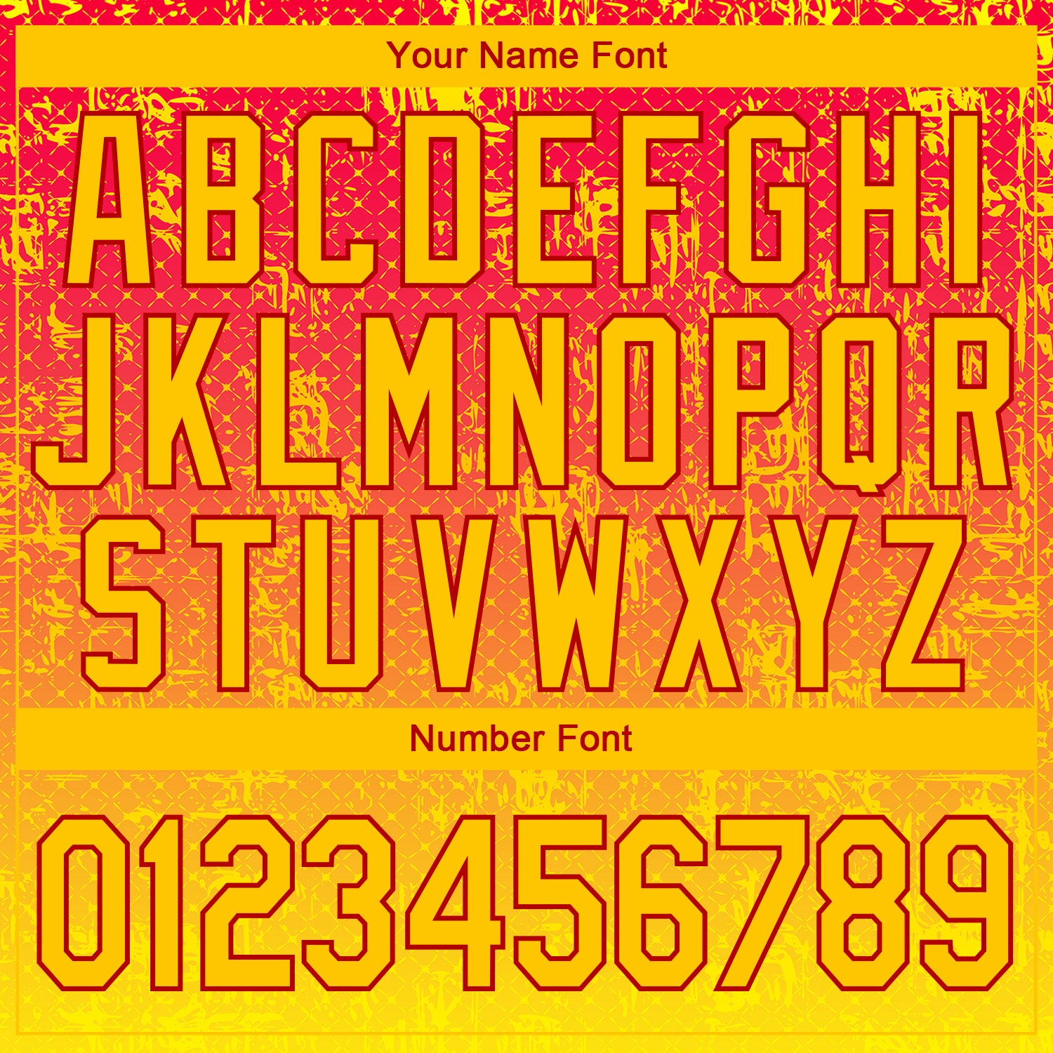 Custom Stitched Red Gold 3D Pattern Design Gradient Abstract Grid Line Sports Pullover Sweatshirt Hoodie