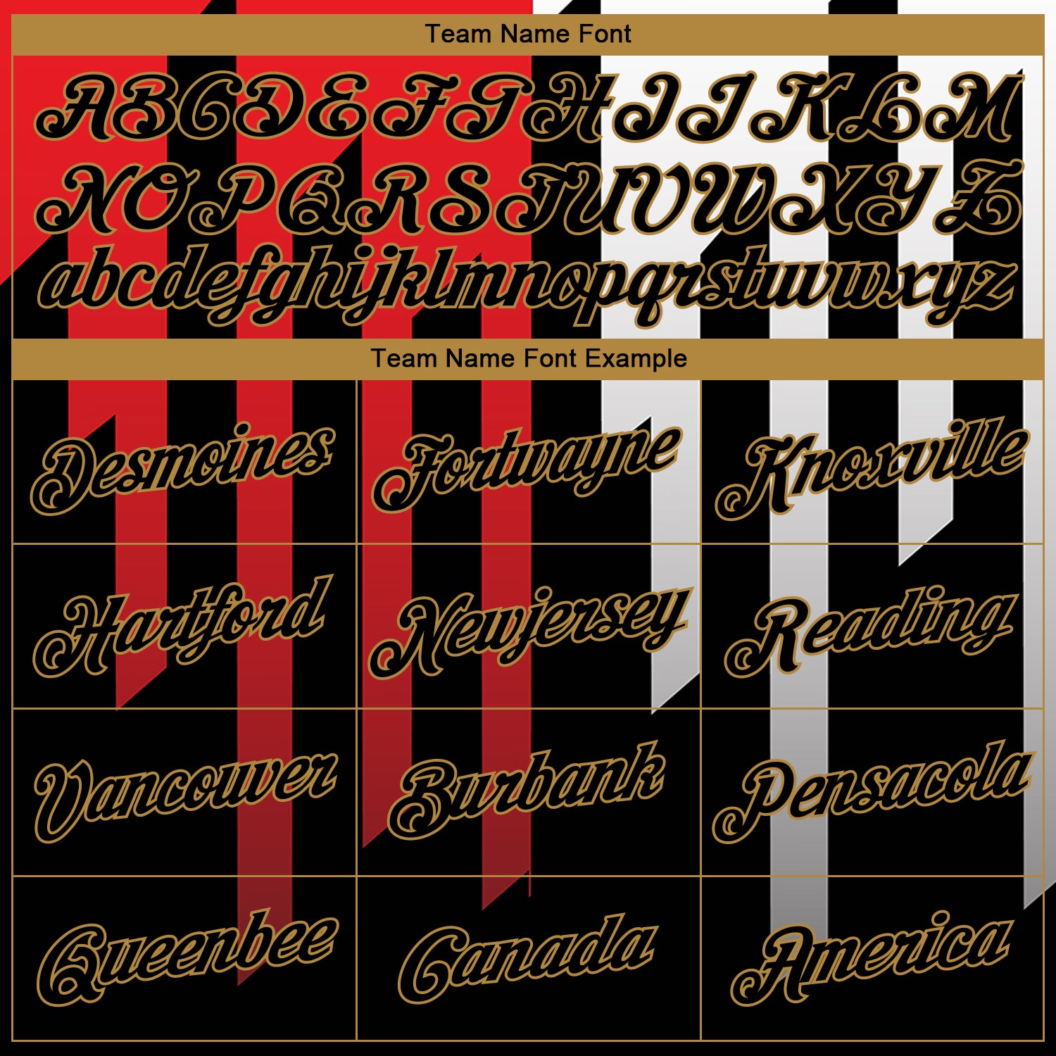 Custom Stitched Red Black Old Gold-White 3D Pattern Design Sports Pullover Sweatshirt Hoodie