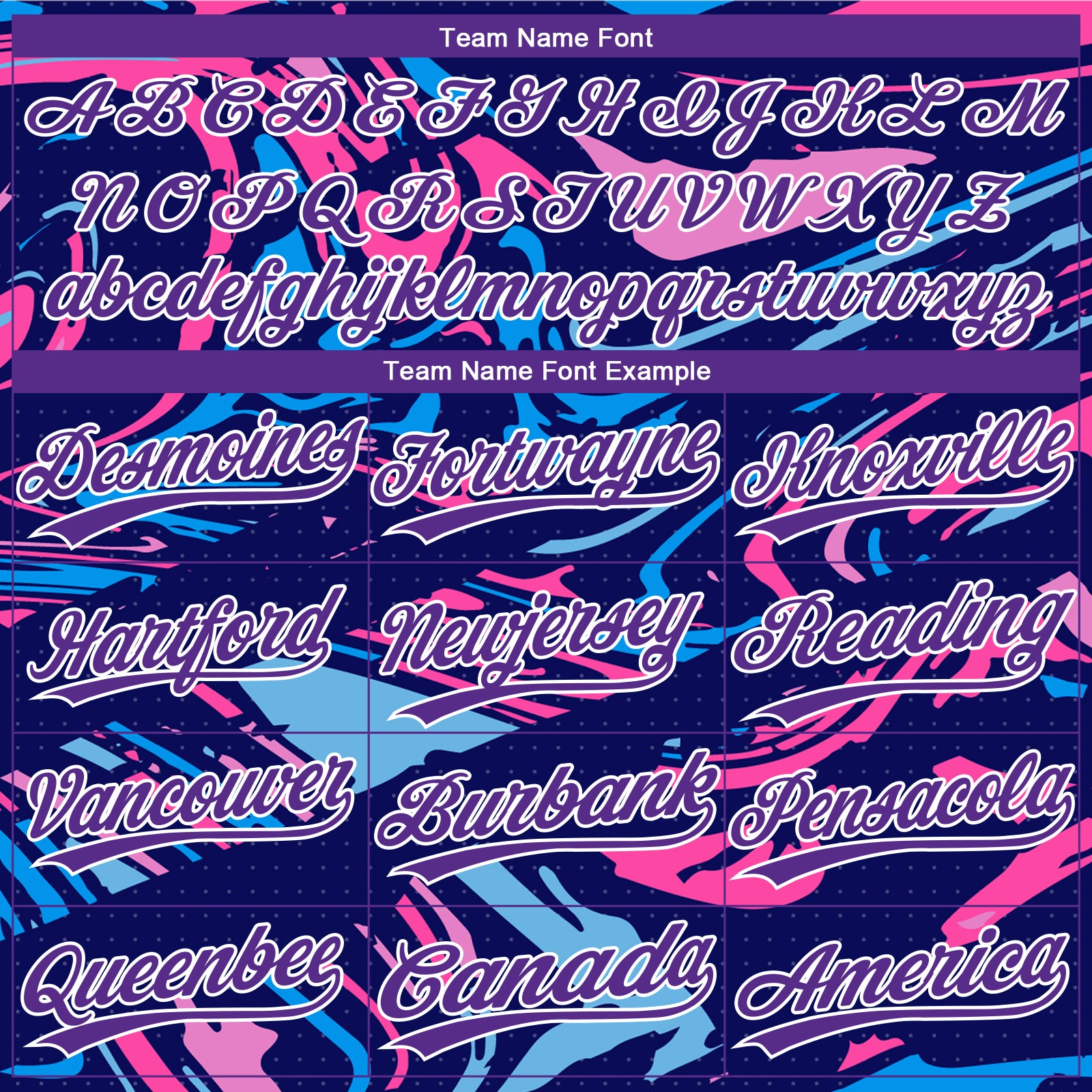 Custom Figure Purple-White 3D Pattern Design Authentic Baseball Jersey