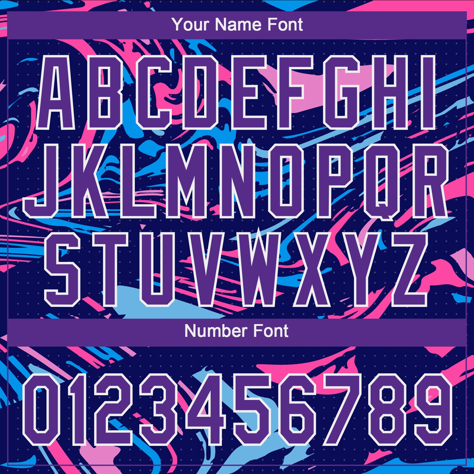 Custom Figure Purple-White 3D Pattern Design Authentic Baseball Jersey