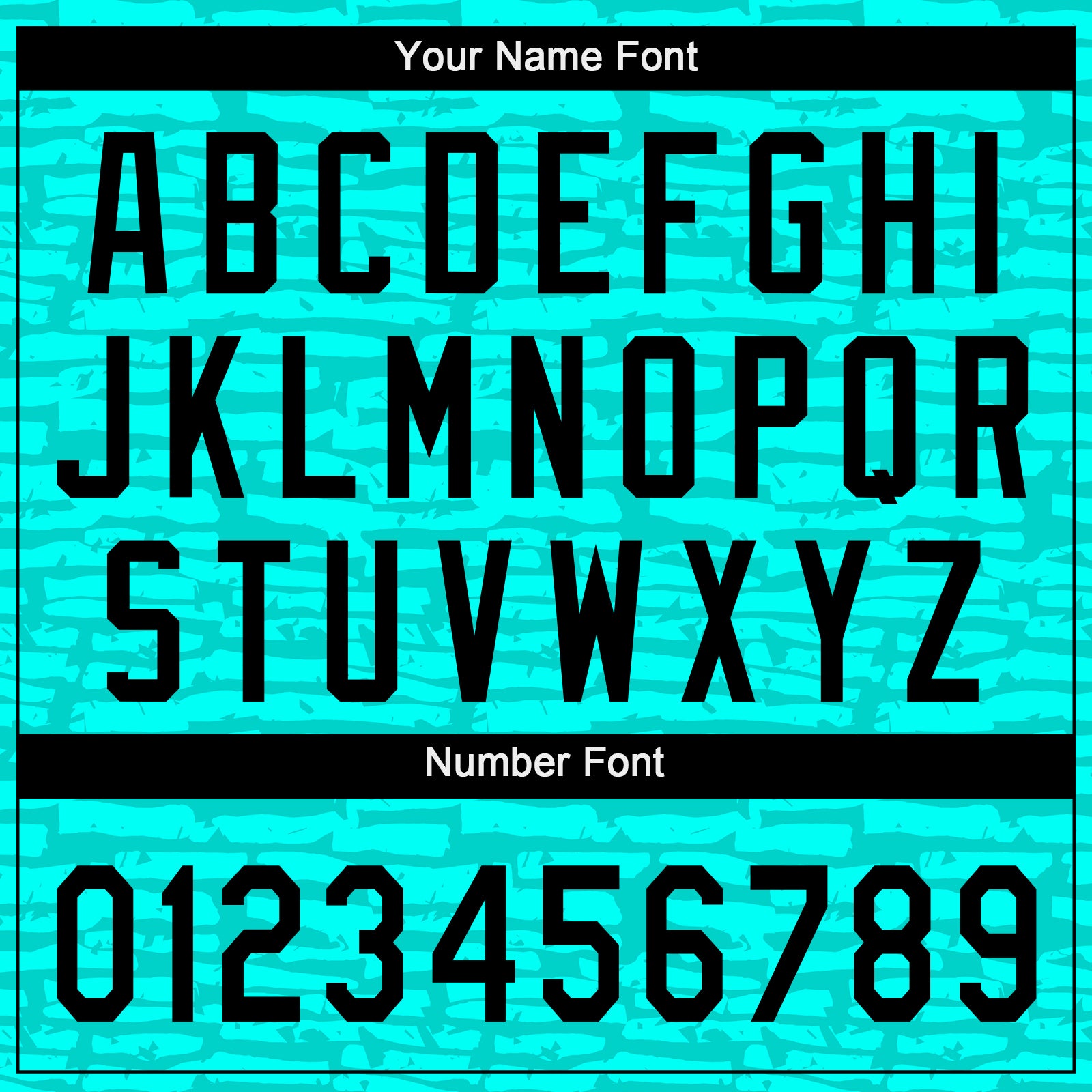 Custom Teal Black 3D Pattern Design Authentic Baseball Jersey