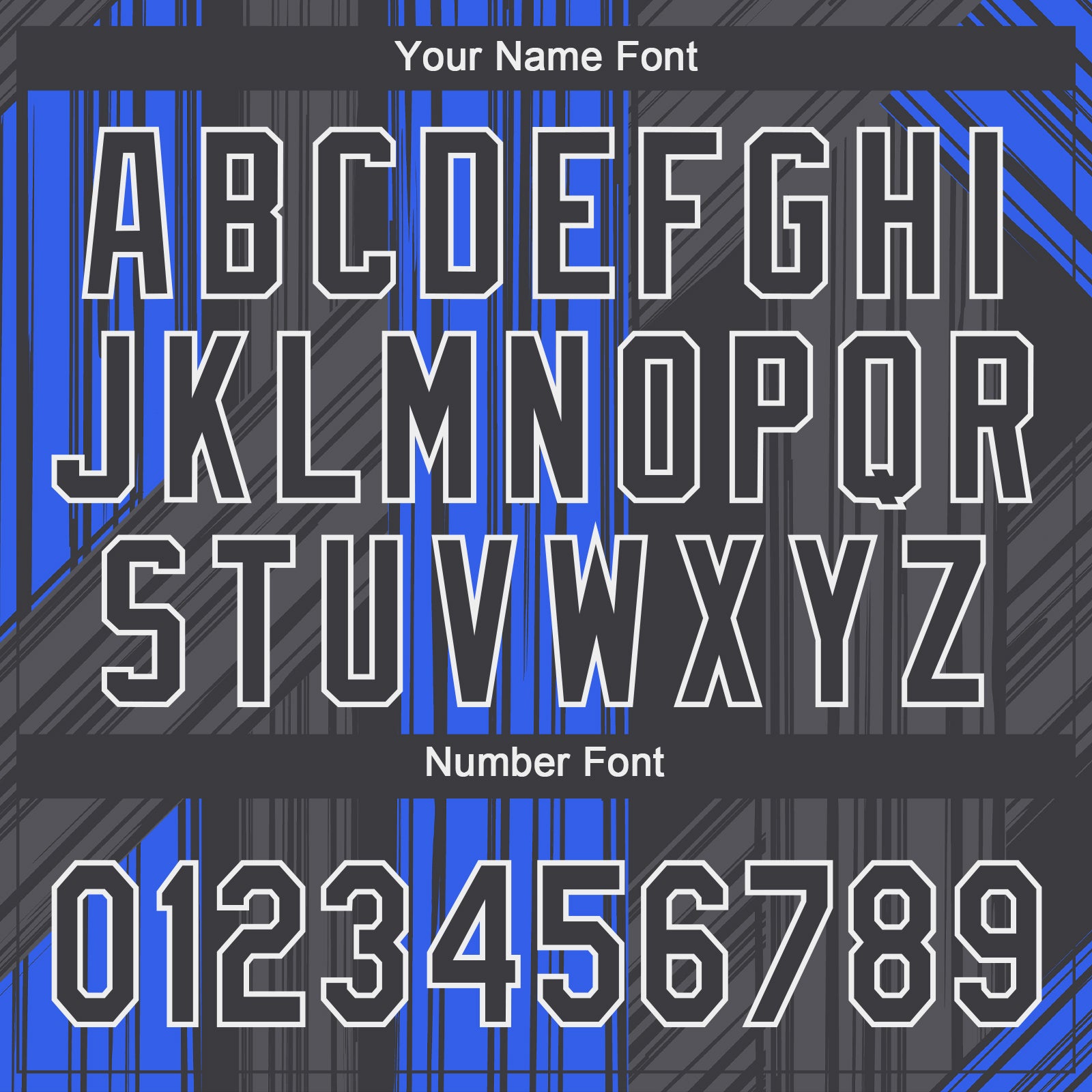 Custom Royal Black-White 3D Pattern Design Authentic Baseball Jersey