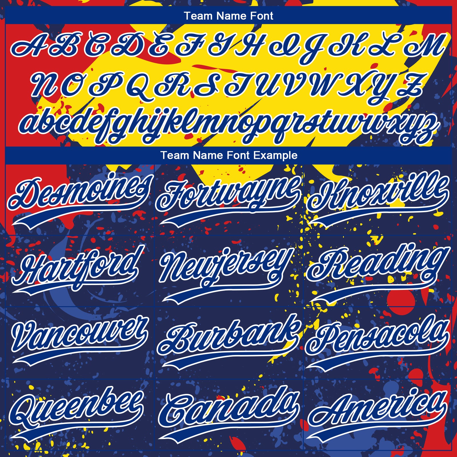 Custom Figure Royal-Gold 3D Pattern Design Authentic Baseball Jersey