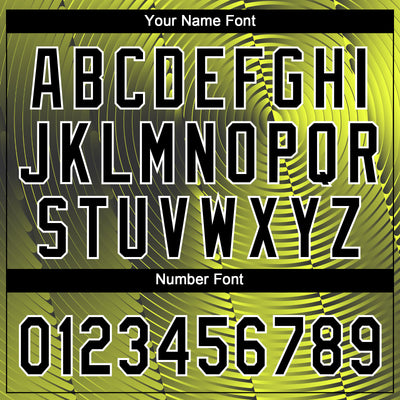 Custom Gold Black-White 3D Pattern Design Authentic Baseball Jersey