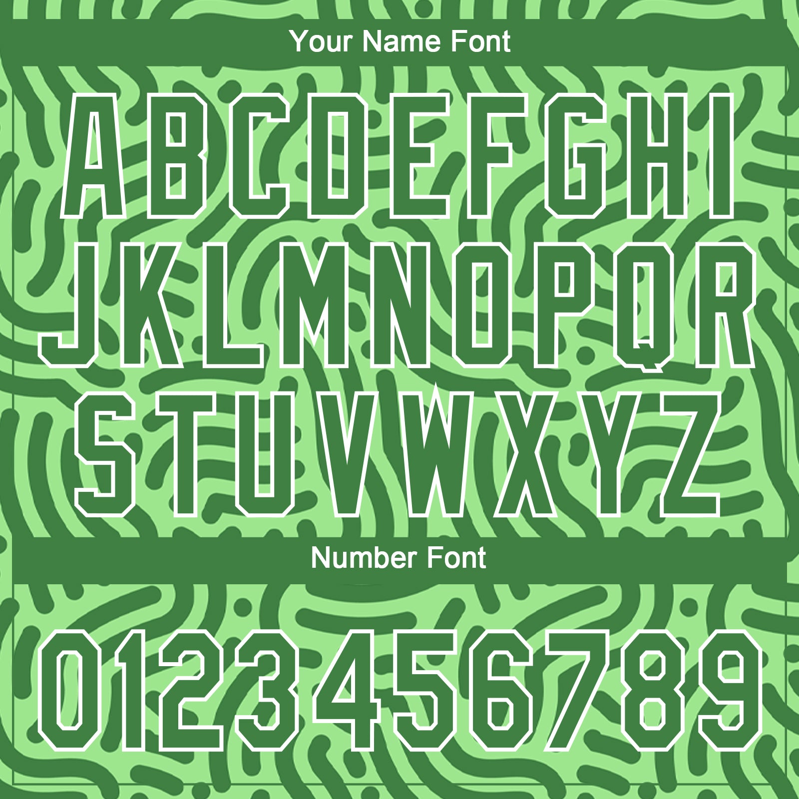 Custom Neon Green Kelly Green-White 3D Pattern Design Authentic Baseball Jersey