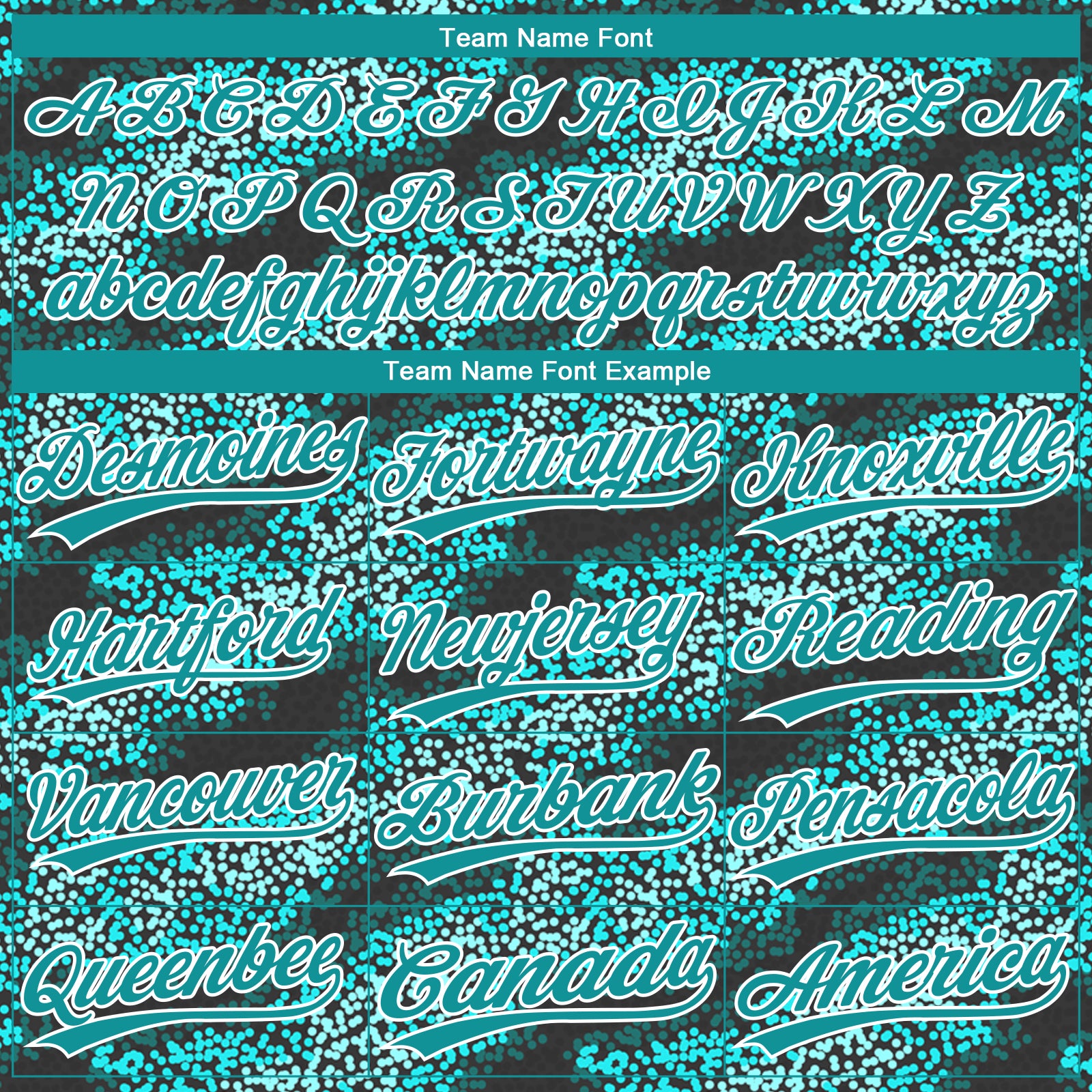 Custom Teal Teal-Black 3D Pattern Design Authentic Baseball Jersey