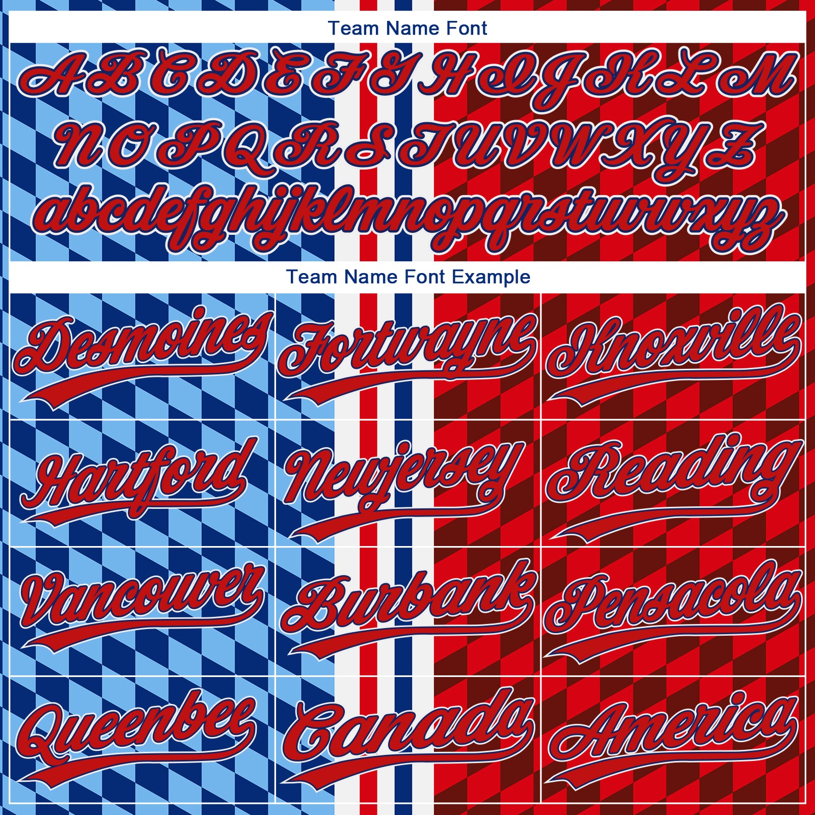 Custom Figure Red-Royal 3D Pattern Design Authentic Baseball Jersey