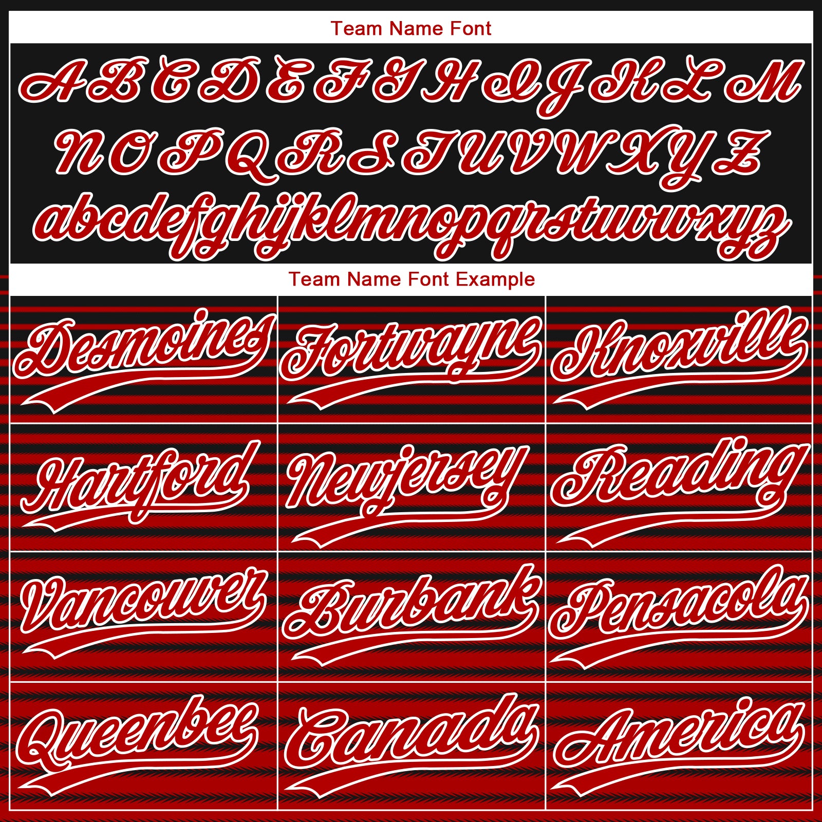 Custom Black Red-White 3D Pattern Design Authentic Baseball Jersey