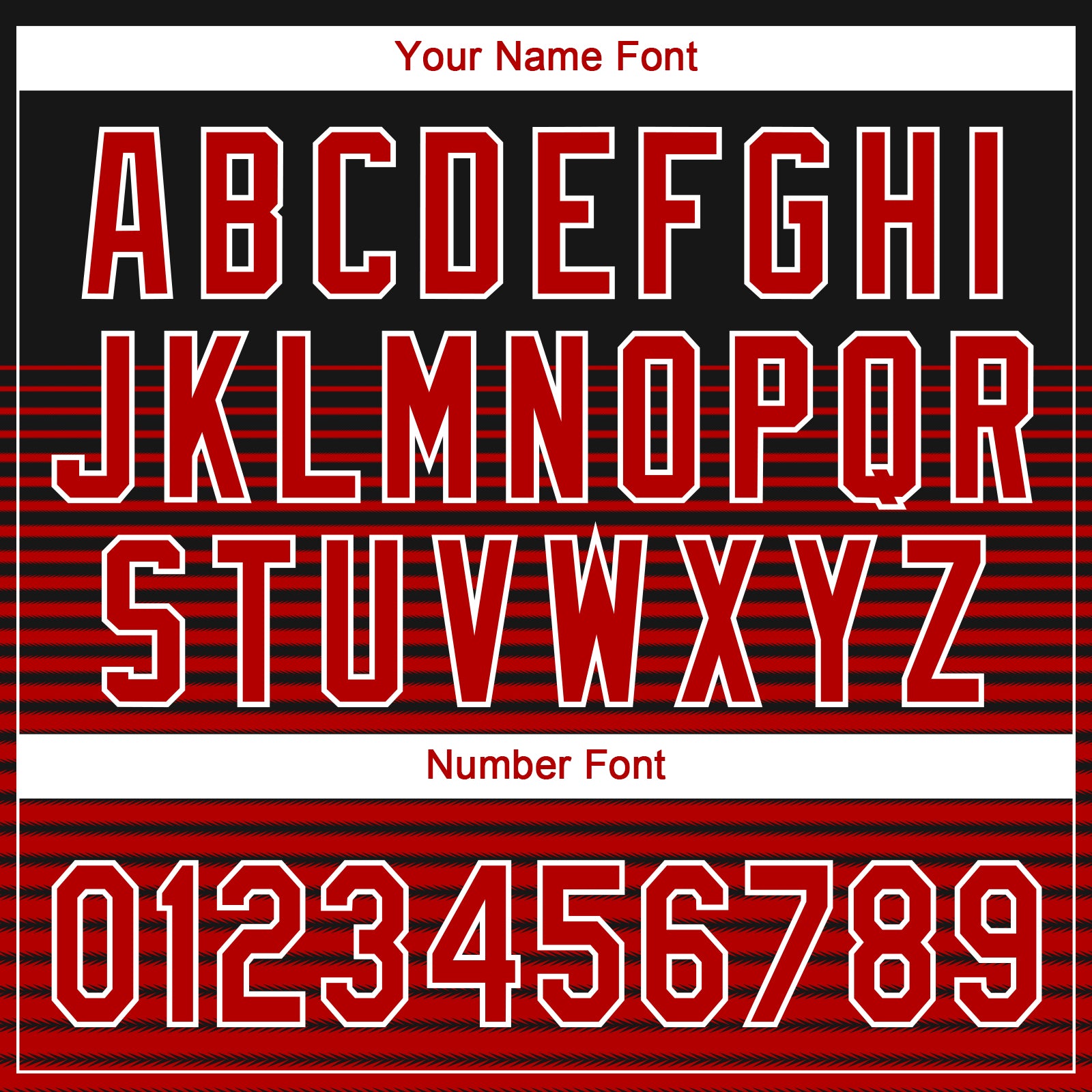 Custom Black Red-White 3D Pattern Design Authentic Baseball Jersey