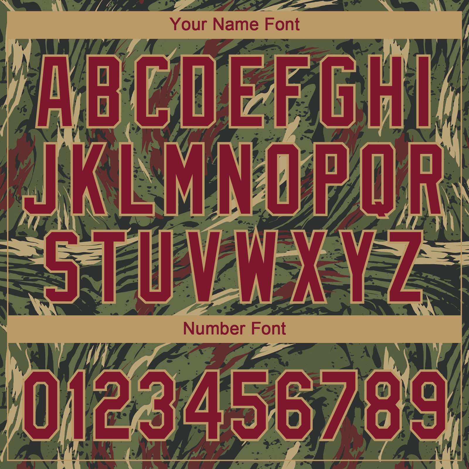 Custom Olive Crimson-Old Gold 3D Pattern Design Authentic Salute To Service Baseball Jersey