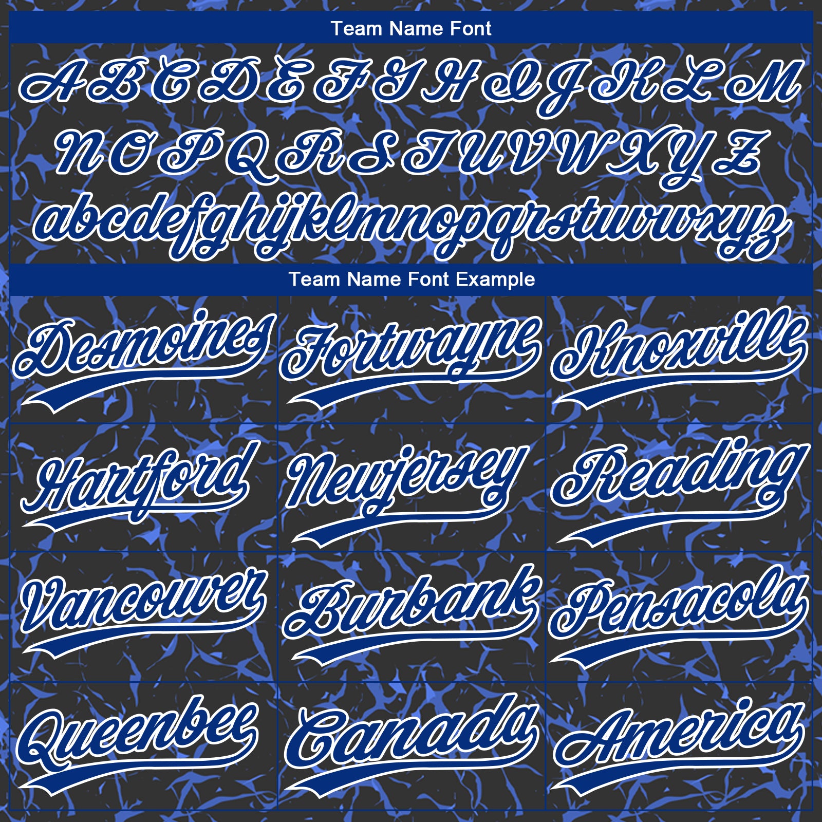 Custom Black Royal-White 3D Pattern Design Authentic Baseball Jersey