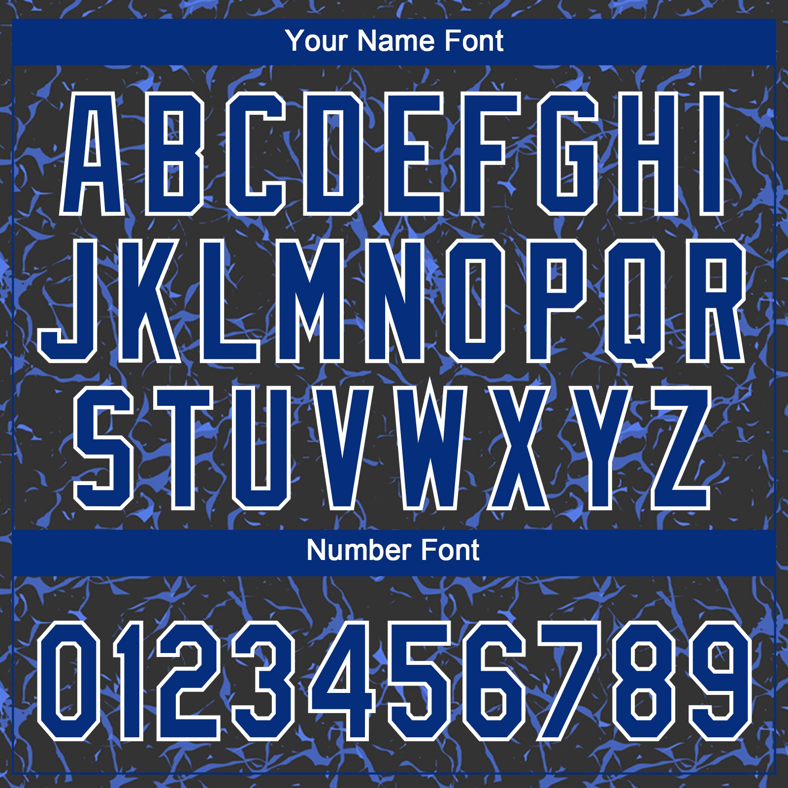 Custom Black Royal-White 3D Pattern Design Authentic Baseball Jersey