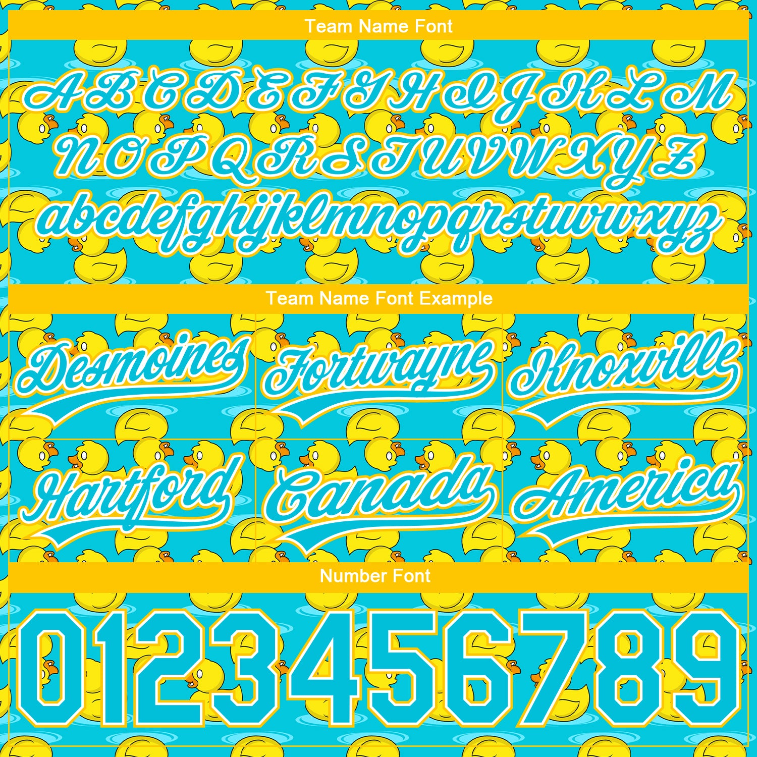 Custom Lakes Blue Yellow-White 3D Pattern Duck Authentic Basketball Shorts