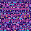 Custom Black Purple-Pink 3D Pattern Colorful Flowers And Mushrooms Psychedelic Hallucination Authentic Basketball Shorts
