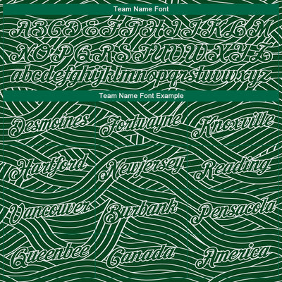 Custom Green White Authentic City Edition Basketball Jersey