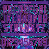 Custom Black Purple-Pink 3D Pattern Design Magic Mushrooms Over Sacred Geometry Psychedelic Hallucination Performance T-Shirt