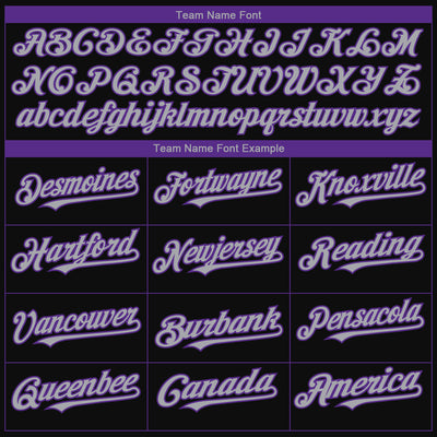 Custom Black Gray-Purple 3D Sacramento City Edition Fade Fashion Authentic Baseball Jersey