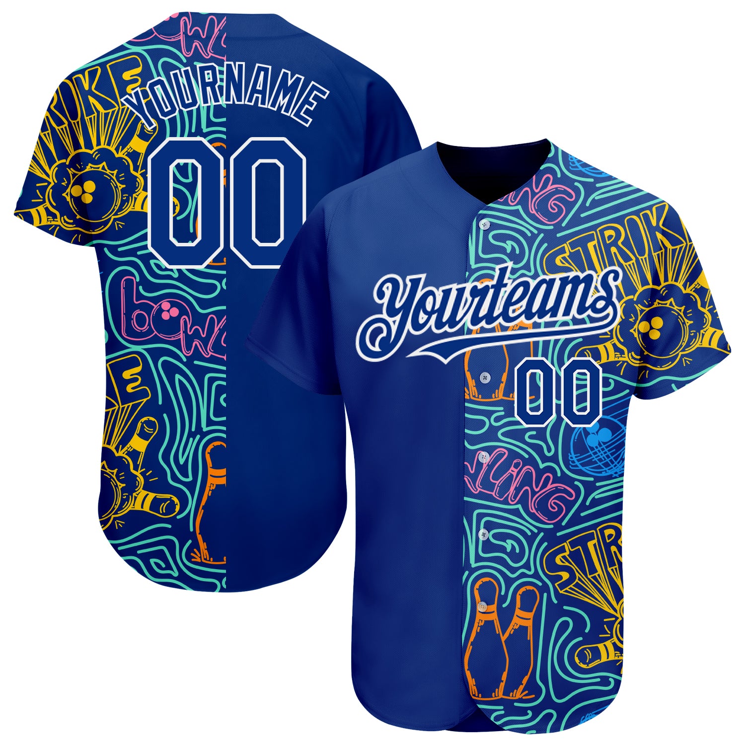 Custom Bowling Shirts | Bowling Teams Outfits League Jerseys - FansIdea
