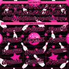 Custom Black Pink 3D Pattern Design Bowling Authentic Baseball Jersey