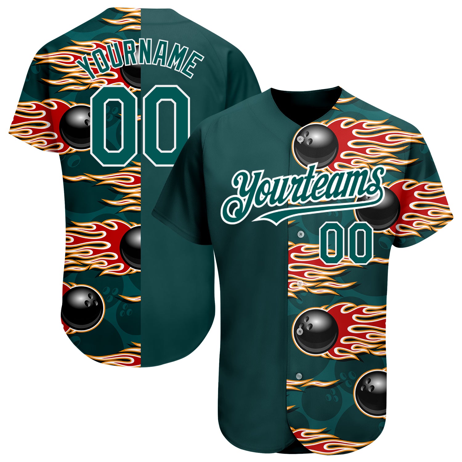 Custom Bowling Shirts | Bowling Teams Outfits League Jerseys - FansIdea