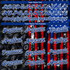 Custom Black Red-Royal 3D Pattern Design Billiards Snooker 8 Ball American Flag Authentic Baseball Jersey