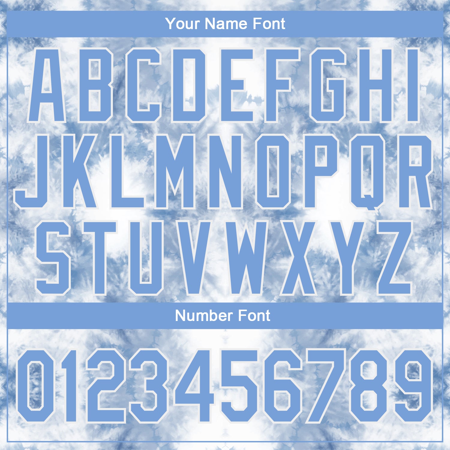 Custom Stitched Tie Dye Light Blue-White 3D Watercolor Sports Pullover Sweatshirt Hoodie