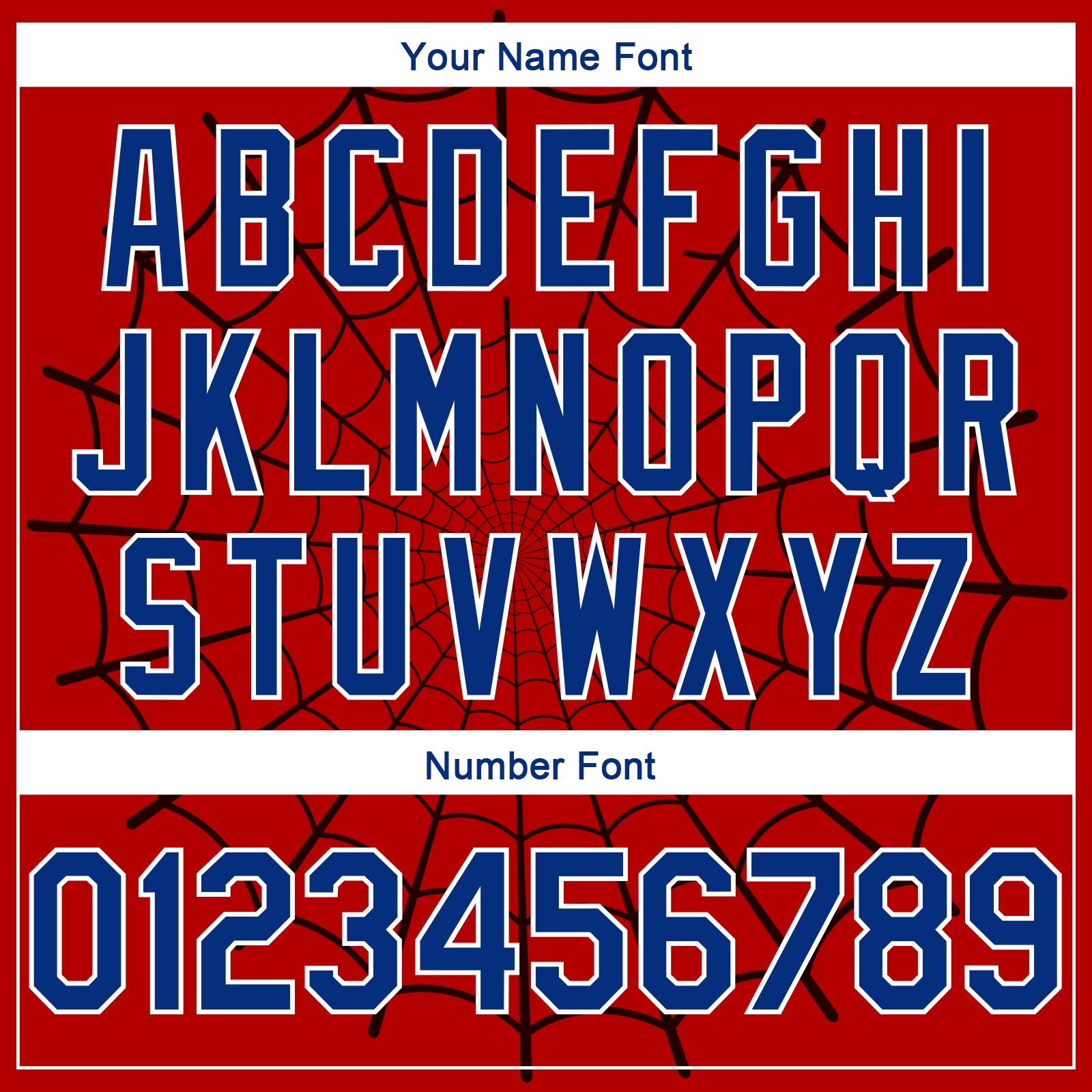 Custom Red Royal-White 3D Pattern Design Spider Web Authentic Basketball Jersey