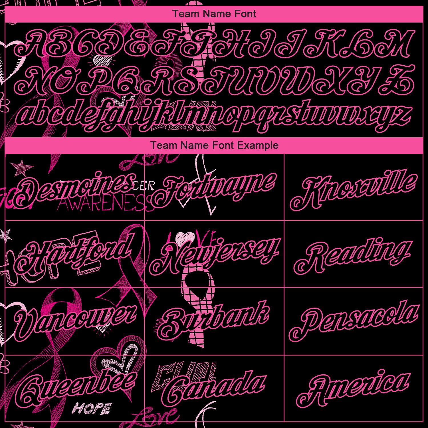 Custom Black Pink-Light Blue 3D Pattern Design Pink Ribbon Breast Cancer Awareness Month Women Health Care Support Authentic Basketball Jersey