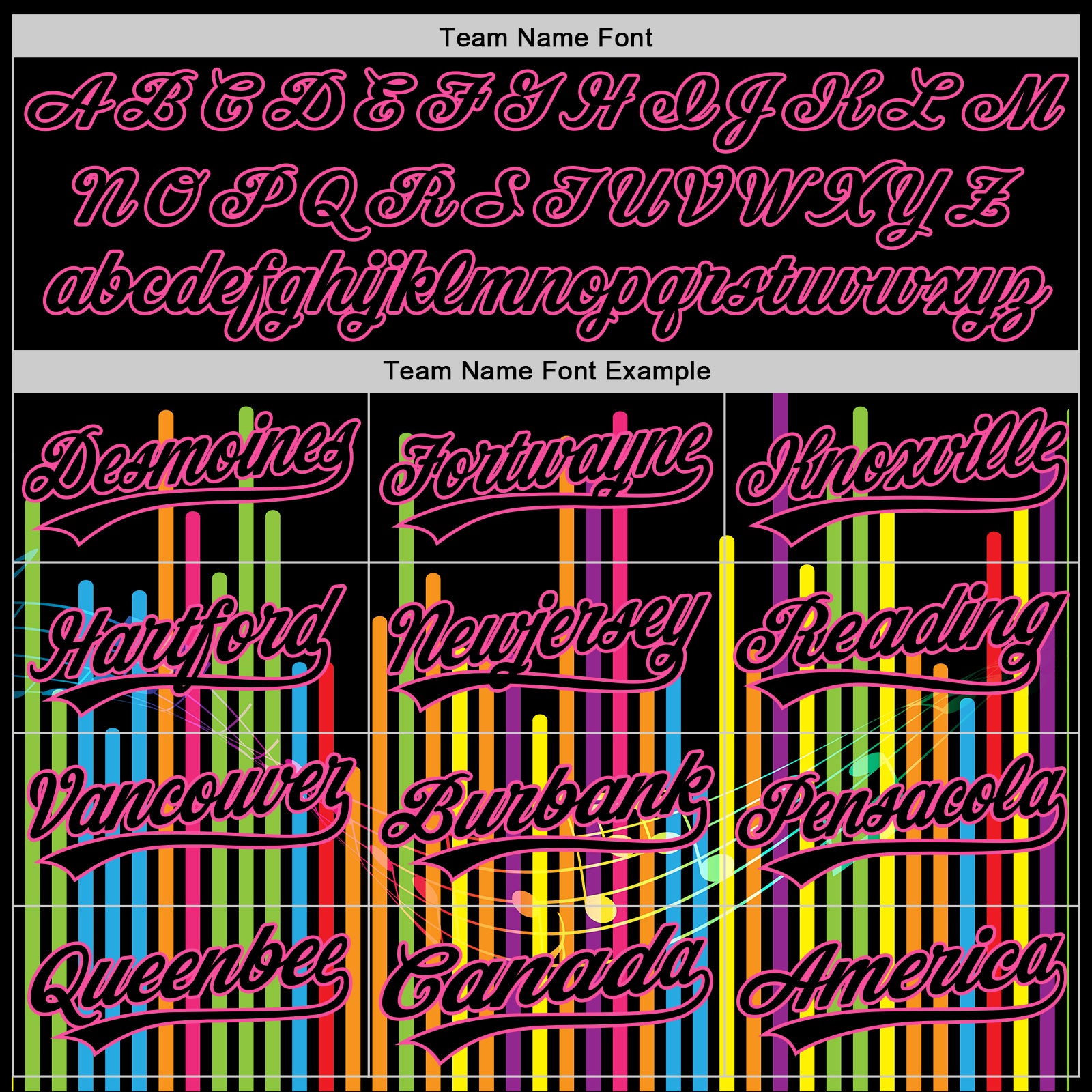 Custom Black Pink 3D Pattern Design Music Festival Abstract Music Soundwave Authentic Baseball Jersey