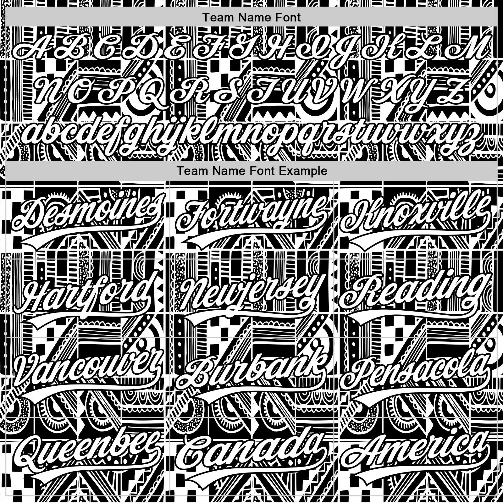 Custom Black White 3D Pattern Design Geometric Monochrome Mosaic Style Authentic Baseball Jersey