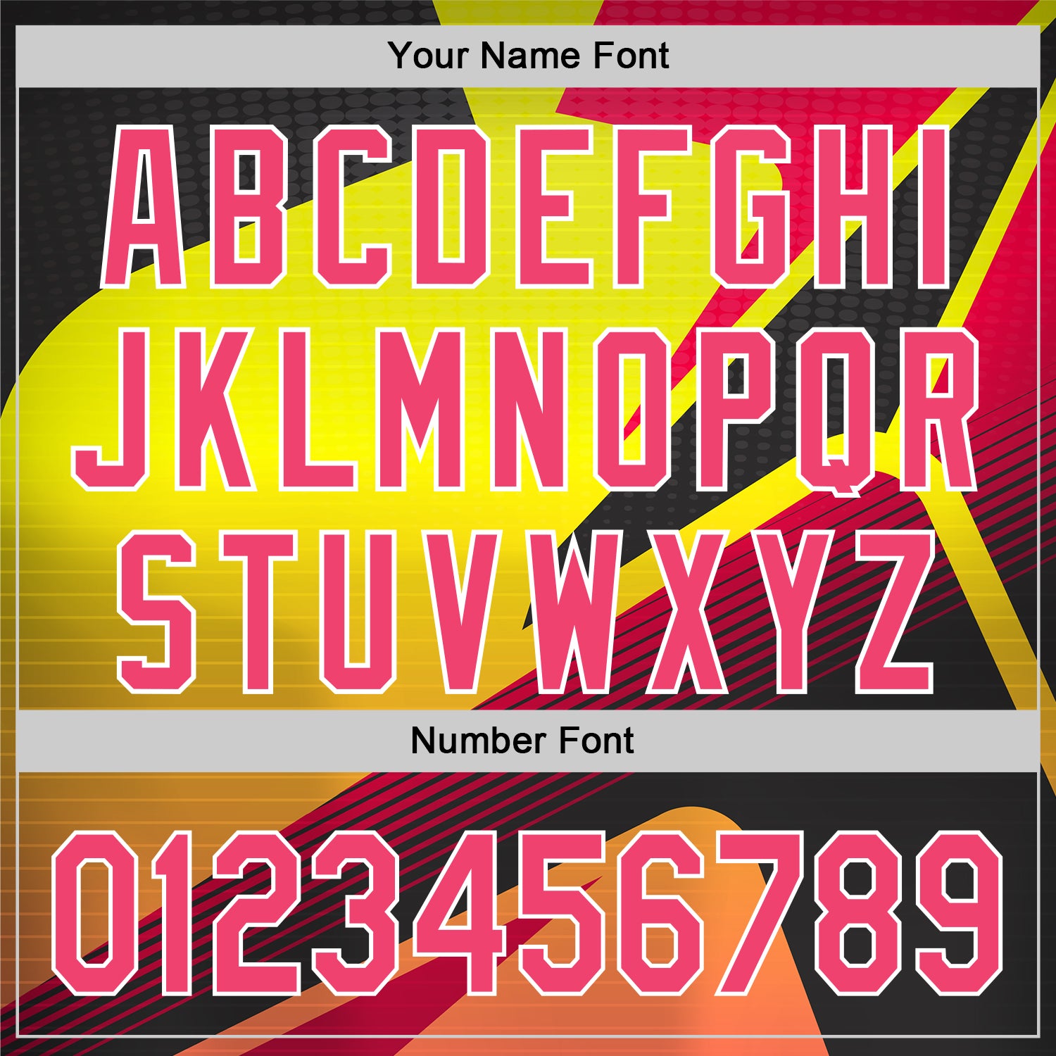 Custom Neon Pink Neon Yellow-White 3D Pattern Design Abstract Sport Authentic Baseball Jersey