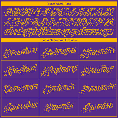 Custom Purple Gold Side Panel Stars Authentic City Edition Basketball Jersey