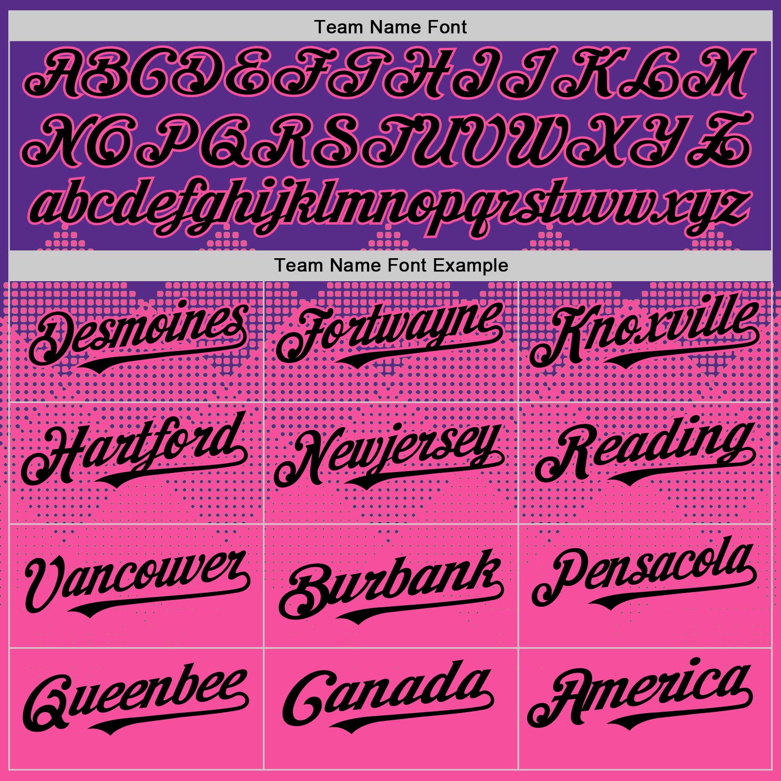Custom Purple Black-Pink 3D Pattern Design Gradient Square Shapes Authentic Baseball Jersey