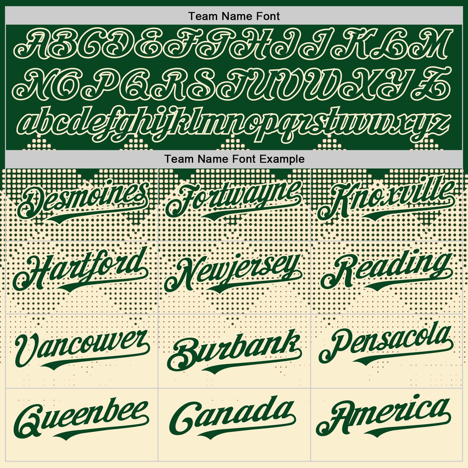 Custom Green Cream 3D Pattern Design Gradient Square Shapes Authentic Baseball Jersey