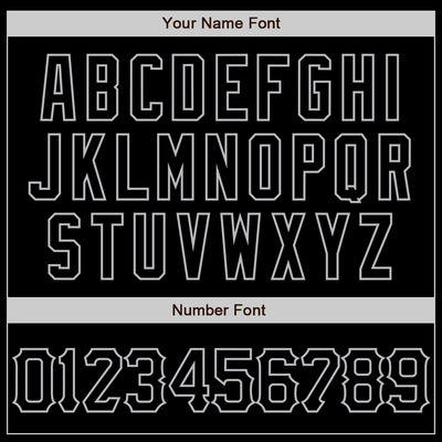 Custom Black Gray 3D Pattern Design Abstract Splatter Grunge Art Authentic Baseball Jersey