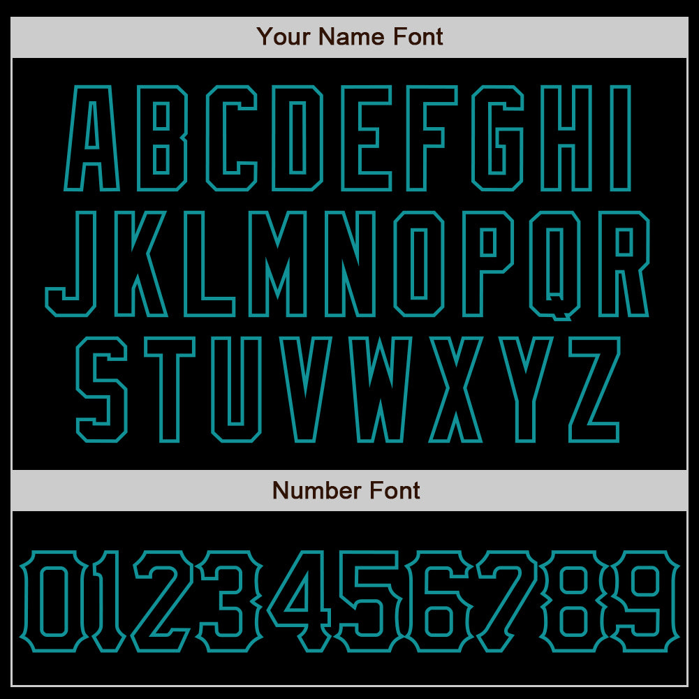 Custom Black Teal 3D Pattern Design Abstract Splatter Grunge Art Authentic Baseball Jersey