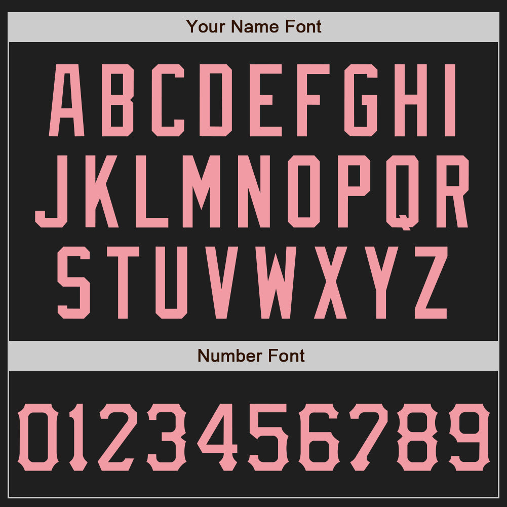 Custom Graffiti Pattern Medium Pink-Black 3D Scratch Authentic Baseball Jersey