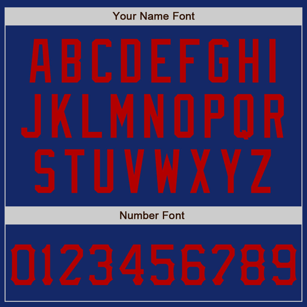 Custom Graffiti Pattern Red-Royal 3D Scratch Authentic Baseball Jersey