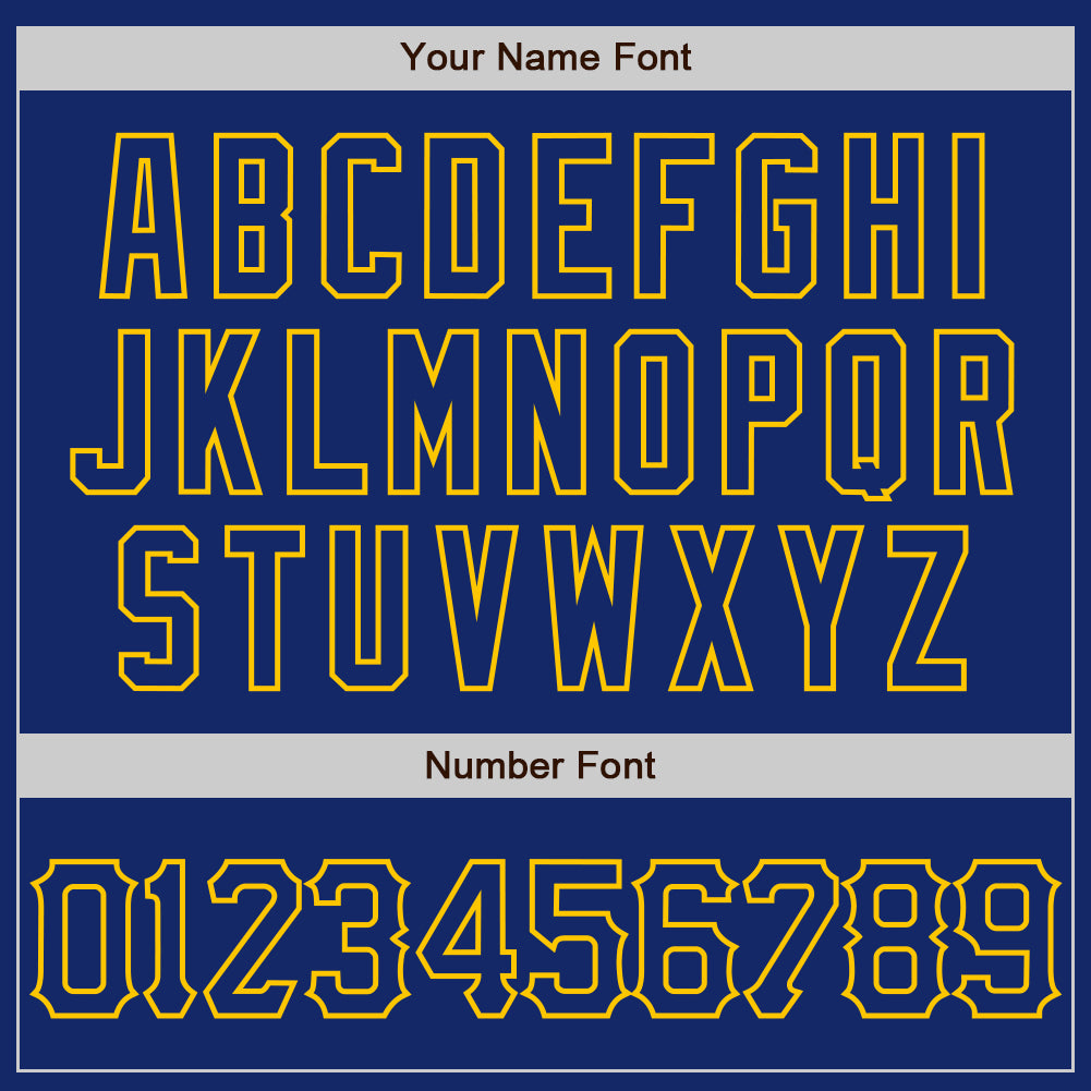 Custom Royal Yellow 3D Pattern Design Abstract Network Authentic Baseball Jersey