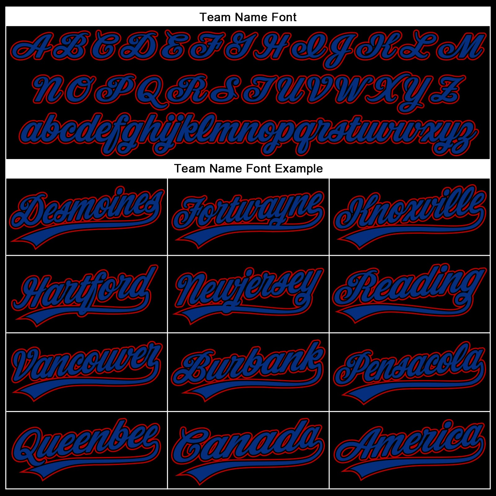 Custom Black Royal-Red 3D Pattern Design Curve Solid Authentic Baseball Jersey