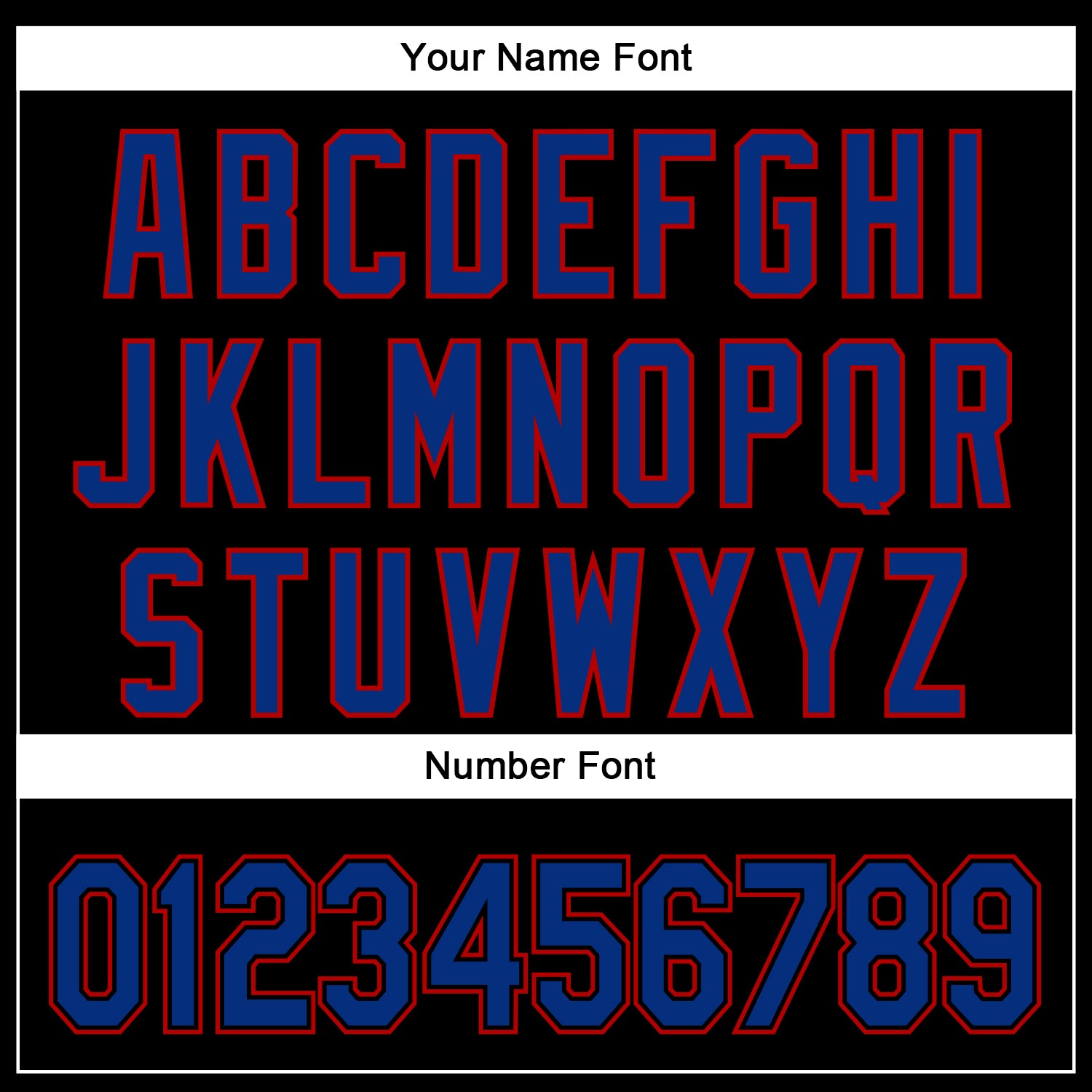 Custom Black Royal-Red 3D Pattern Design Curve Solid Authentic Baseball Jersey