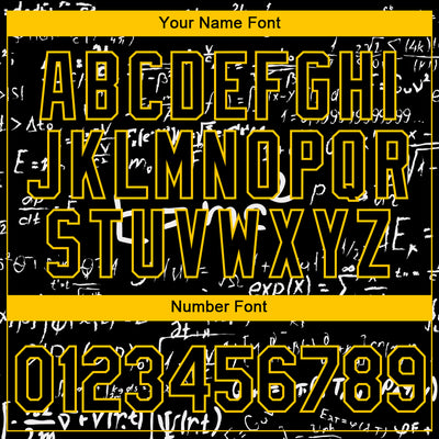 Custom 3D Pattern Design Math Performance T-Shirt